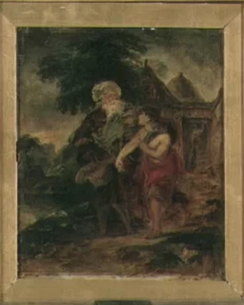 Giovanni Carnovali - figura maschile tipo del filosofo, Museo di Capodimonte, Napoli